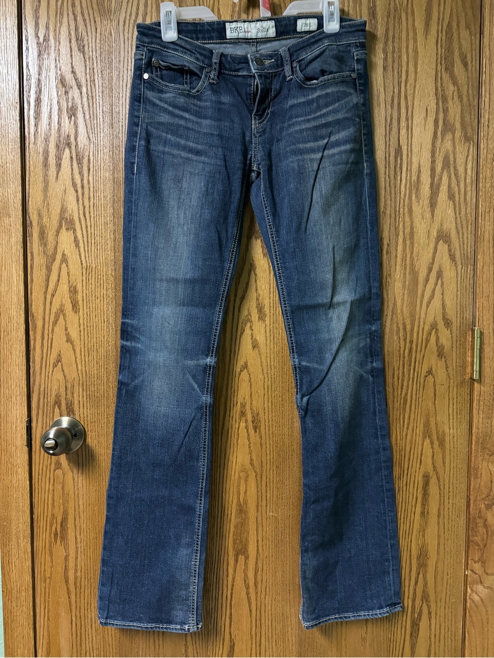 BKE Women's Bootcut Jeans in Blue Wash